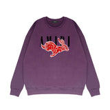 Amiri Sweatshirt Amiri Crew Sweatshirts Crew Neck Sweater