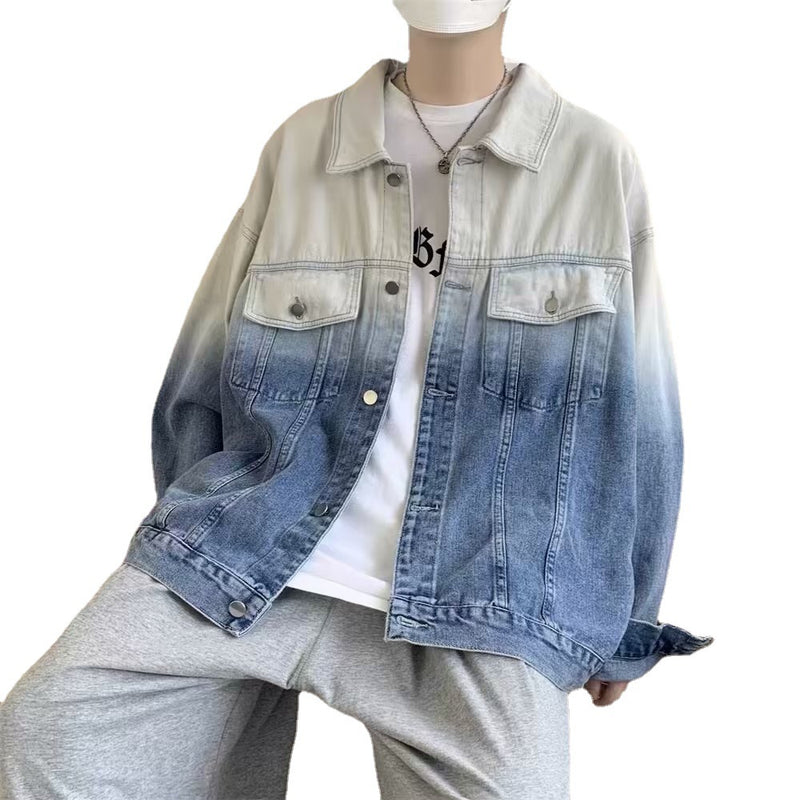 Denim Shirts Denim Jacket Men's Autumn Workwear Jacket