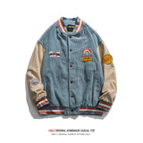 Letterman Jacket Outfit Senior Jackets Varsity Baseball Coat Men's Spring and Autumn Casual Jacket Men's Top