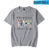 Friends Joey T Shirt Casual Loose-Fitting T-shirt Men and Women