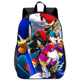 Sonic Backpack Sonic Schoolbag for Elementary School Students