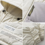 Men Coat down Jacket Men's Winter Loose Thickening Keep Warm Outdoor