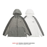 Men Sun Protection Clothing Jacket Men Summer Fashion Brand Breathable Sun Protection Clothing Loose