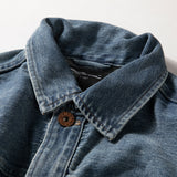 Denim Shirts Denim Jacket Men's Casual Coat Top