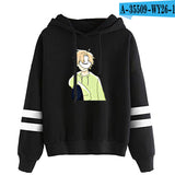 Dreamwastaken Novelty Hoodies Dream Merch Shirt Printed Fashion Loose Sweater