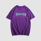 Thrasher T Shirt Thrasher Flame Leisure Sports T Shir Summer