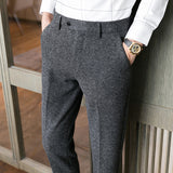 Men Trousers Casual Pants Suit Pants