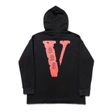 999 Vlone Hoodie Pullover Hoodie Large V Loose Hat