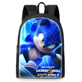 Shadow Backpack Cartoon Sonic 2 Children's Backpack Student Outdoor Casual Boys and Girls Schoolbag