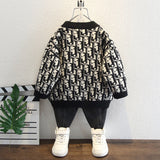 Toddler Boys Jackets Boys Autumn Clothing Cardigan Sweater Coat Sweater Children