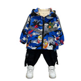 Toddler Boys Jackets Ultraman Clothes Boys' Coat Spring and Autumn Children's