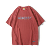 Man Summer T Shirt Letter Graffiti