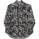 Transparent Shirt for Men Heavy Craft Flower Embroidered Shirt