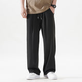 Men Sweatpants Casual Pants Men's Summer Wide Loose All-Match Trendy Trousers