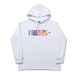 Pop Smoke Vlone King of New York Sweatshirt Tie-Dyed Loose Hooded Sweater
