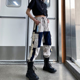 Harajuku Clothing Men Classic Retro Pants Straight Leg Pant Summer I Cargo Pants Men & Women Trendy Casual Pants Ankle Banded Pants