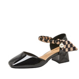 Nude Wide Fit Block Heels