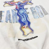 Rrr123 Sweatshirt Fear of God Rrr123 Joint Name Fog Jerry Same Cross Loose