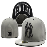 La 59fifty Hats Yankees Flat-Brimmed Cap NY Baseball Cap