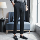 Men Trousers Business Suit Pants