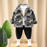 Toddler Boys Jackets Boys' Coat Spring and Autumn Children's Shirt