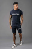 Fear Of God Fog T Shirt Essentials Sports Short Sleeve Shorts Suit