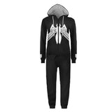 Men Spider Hoodie Spider-Man One-Piece Pajamas
