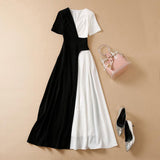 Black and White Dress Summer Black and White Dress