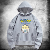 Men and Women Pokemon Pikachu Hoodie Jingling Bao Ke Meng Bokebi Hooded Sweater