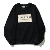 Kanye West Sunday Service Sweatshirt Autumn And Winter Loose Casual Round Neck Pullover Sweatshirt