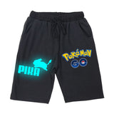 Men and Women Pokemon Pikachu Pant Pokemon Pokemon Bica Printed Children's Shorts