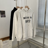 Harvard Sweatshirt 1977 Printed Hooded Fleece Lined Sweater