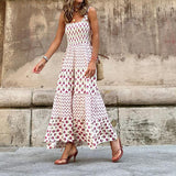 Women Bohemian Dress Summer Printed Dress for Woman