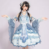 Gothic Lolita Harajuku Style Clothing Lolita Original Chinese Style Small Skirt JSK Han Elements Dress