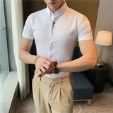 Men Shirts Summer Short Sleeve Shirt