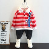 Toddler Boys Sweater Boys' Autumn Polo Shirt Children Spring and Autumn