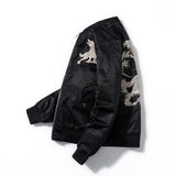 Varsity Jacket Embroidered Air Force Pilot Jacket Men's Baseball Uniform