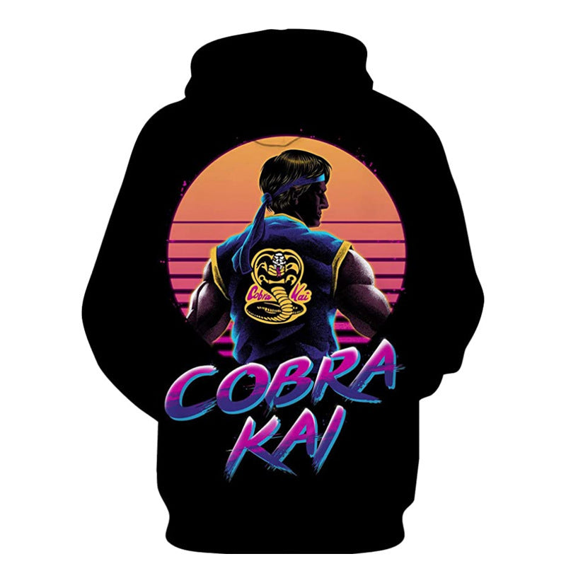Cobra Kai Hoodie 3D Printing