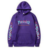 Thrasher Hoodie Hip Hop Fashion Hooded Sweatshirt Top