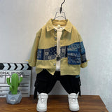 Toddler Boys Sweater Boy Children's Long Sleeve Shirt