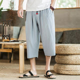 Linen Pants Straight Leg Pants Summer Loose Linen Casual Pants