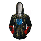 Men Spider Hoodie Spider-Man Series 3D Printing