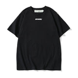 Off White T Shirt Spring and Summer Youth Cotton Short Tshirt Owt Sleeve Loose Women Arrow Cotton