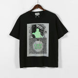 Cavempt Ce Life Cav @ Empt C.E Silver Printed Men's and Women's T-shirt