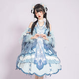 Gothic Lolita Harajuku Style Clothing Lolita Original Chinese Style Small Skirt JSK Han Elements Dress