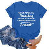Friends Joey T Shirt Loose Short Sleeve plus Size T-shirt