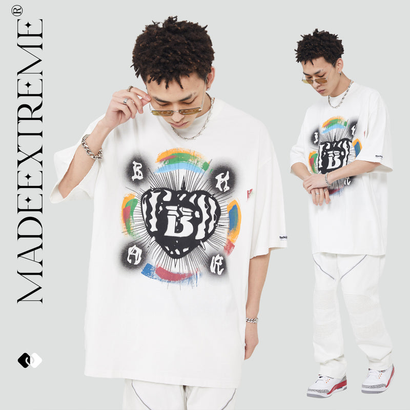 Blackair T Shirt Loose round Neck T-shirt