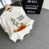 Human Made T-Shirt Slub Cotton Flying Blanket Dog Loose Couple T-shirt
