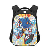Shadow Backpack Sonic Cartoon Backpack Schoolbag Reflective Stripe Primary and Secondary School Students Burden Alleviation Backpack