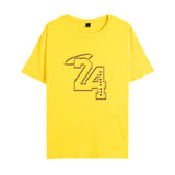 In Memory of Kobe T Shirt Casual Fashion Men and Women Short Sleeve